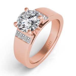 Rose Gold Engagement Ring