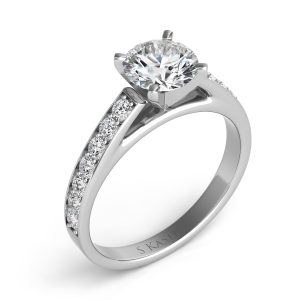 Palladium Engagement Ring