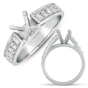 White Gold Engagement Ring White Gold Engagement Ring