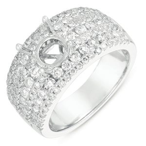 White Gold Engagement Ring