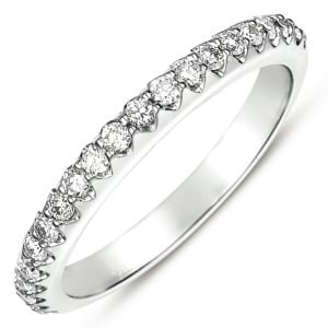 White Gold Matching Band White Gold Matching Band