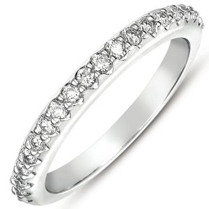 White Gold Matching Band White Gold Matching Band