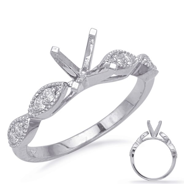 White Gold Engagement Ring