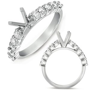 White Gold Engagement Ring