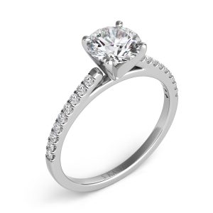 White Gold Engagement Ring