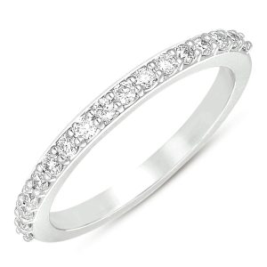 White Gold Matching Band White Gold Matching Band