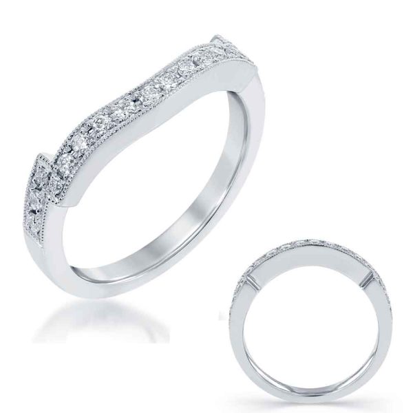 White Gold Matching Band