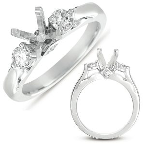 White Gold Engagement Ring