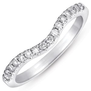 White Gold Wedding Band White Gold Wedding Band