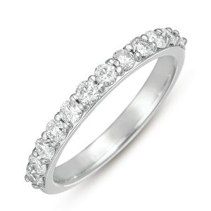 White Gold Matching Band White Gold Matching Band