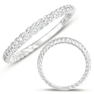 White Gold Matching Band White Gold Matching Band