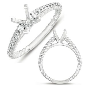 White Gold Engagement Ring