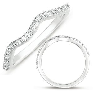 White Gold Matching Band White Gold Matching Band
