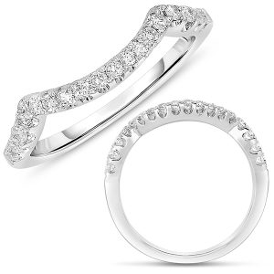 White Gold Matching Band White Gold Matching Band