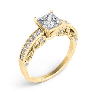 Yellow Gold Engagement Ring