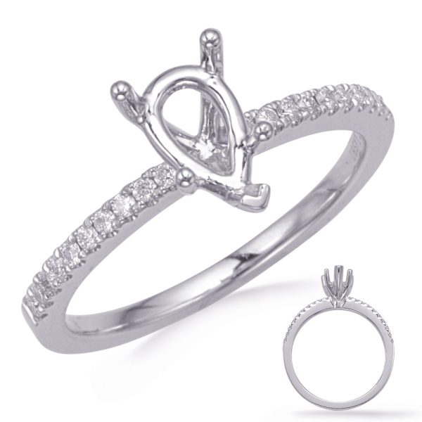 White Gold Engagement Ring