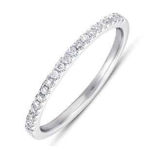 White Gold Matching Band White Gold Matching Band