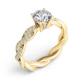 Yellow Gold Engagement Ring
