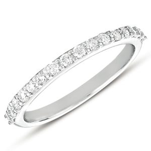 White Gold Matching Band White Gold Matching Band