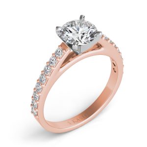 Rose Gold Engagement Ring