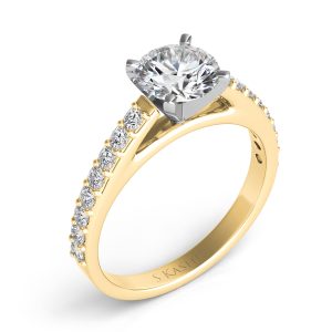 Yelllow Gold Engagement Ring Yelllow Gold Engagement Ring