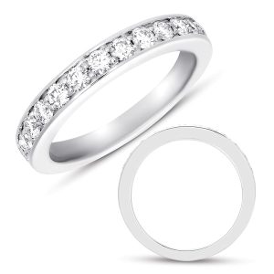White Gold Matching Band White Gold Matching Band
