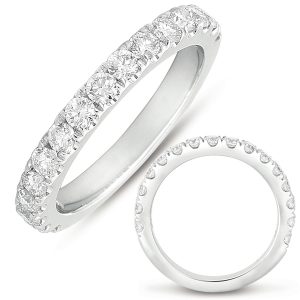White Gold Matching Band White Gold Matching Band