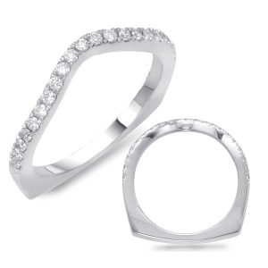 White Gold Wedding Band White Gold Wedding Band