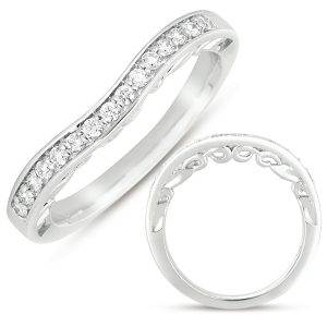 White Gold Wedding Band White Gold Wedding Band