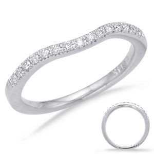 White Gold Matching Band White Gold Matching Band