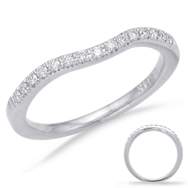 White Gold Matching Band