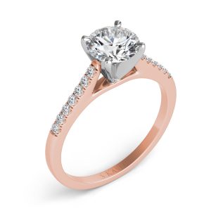 Rose Gold Engagement Ring