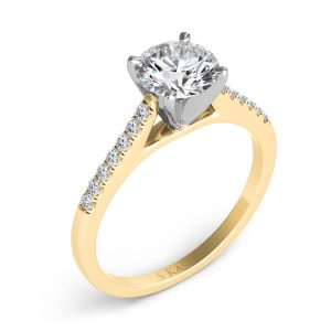 Yellow Gold Engagement Ring