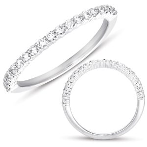 White Gold Matching Band White Gold Matching Band