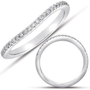 White Gold Matching Band White Gold Matching Band