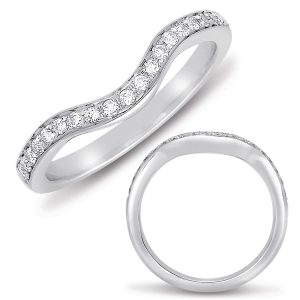 White Gold Matching Band White Gold Matching Band