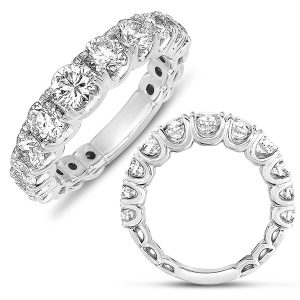 White Gold Matching Band White Gold Matching Band