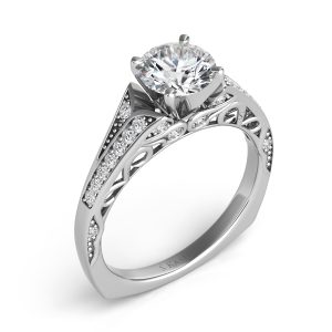 White Gold Engagement Ring