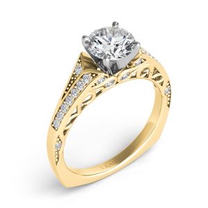 Yellow Gold Engagement Ring