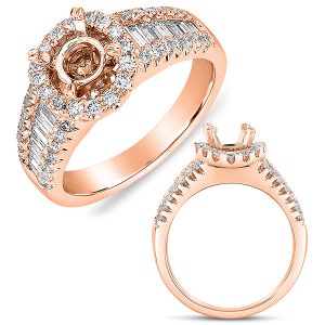 Rose Gold Engagement Ring
