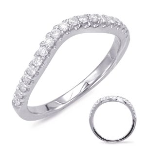 White Gold Wedding Band White Gold Wedding Band