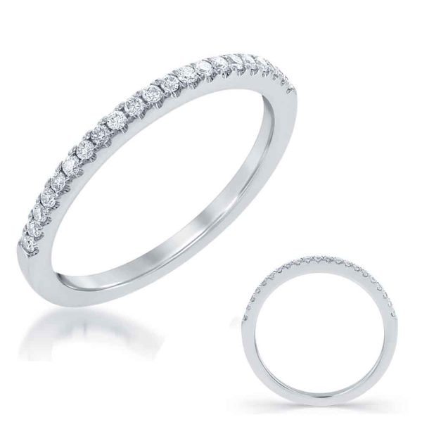 White Gold Matching Band