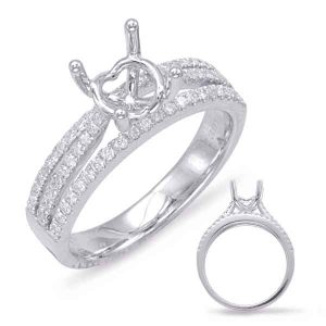 White Gold Engagement Ring