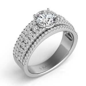 White Gold Engagement Ring