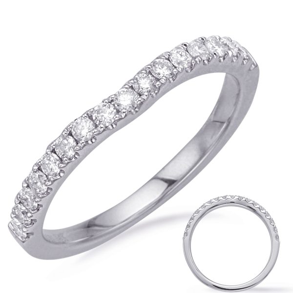 White Gold Wedding Band