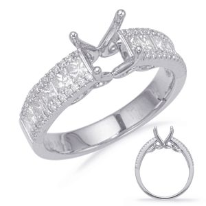 White Gold Engagement Ring