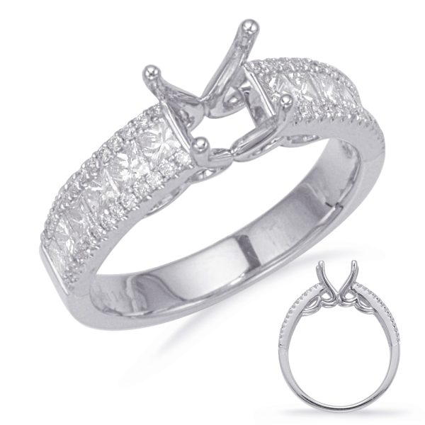 White Gold Engagement Ring