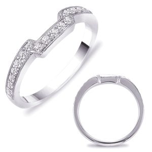 White Gold Wedding Band White Gold Wedding Band