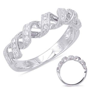 White Gold Matching Band White Gold Matching Band