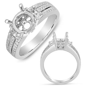 White Gold Engagement Ring
